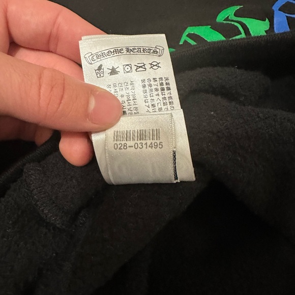 Chrome Hearts Cemetery Cross Multicolor Hoodie - Picture 8 of 10